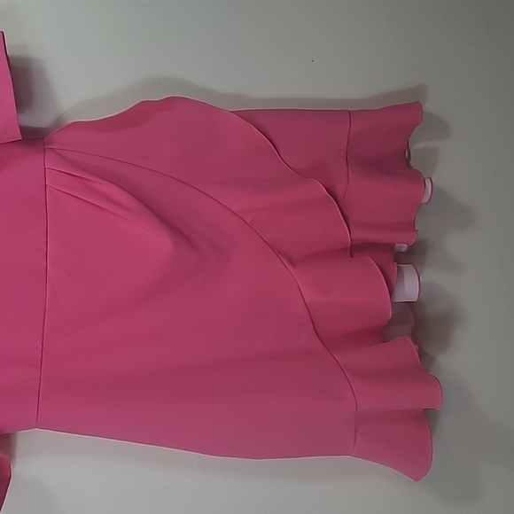 MAARE Pink Ruffle Dress Size Medium - Picture 4 of 12